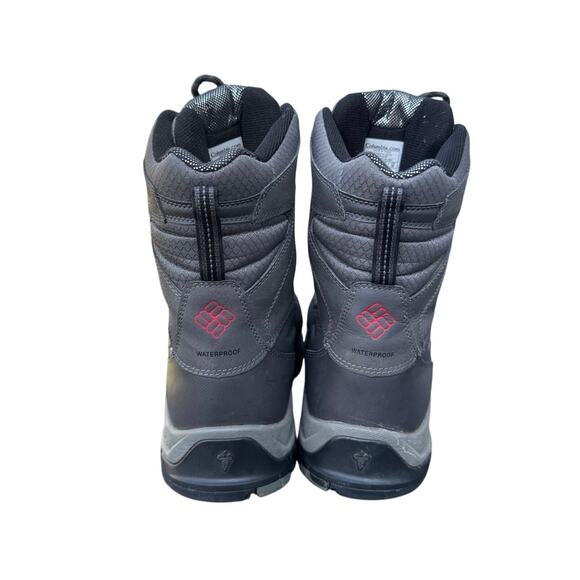 Columbia Omni Heat Techlite BM2745-030 Waterproof Hiking Boots Gray Men’s 11 EUC - Picture 4 of 7